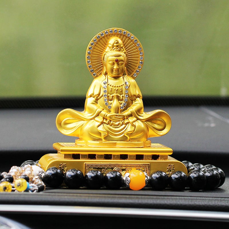 Guanyin κράμα αυτοκινήτου διακόσμηση εσωτερικού χώρου