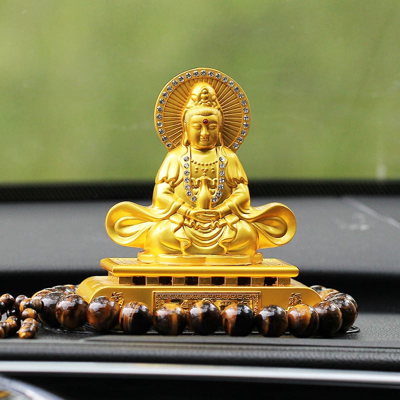 Guanyin κράμα αυτοκινήτου διακόσμηση εσωτερικού χώρου