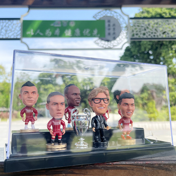 Figură jucător de fotbal – PVC, Soccerwe, figură colecționabilă pentru fani, origine Shenzhen