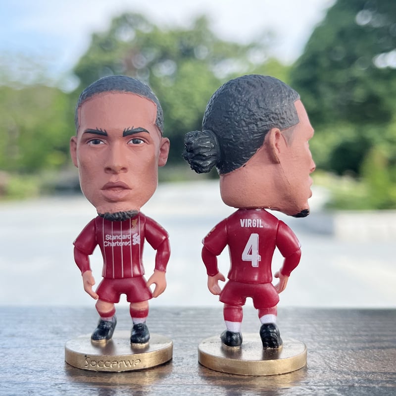 Figură jucător de fotbal – PVC, Soccerwe, figură colecționabilă pentru fani, origine Shenzhen