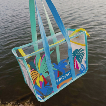 Torba za kupanje, kockasti oblik, PVC vodootporna za putovanja, model YQ4023