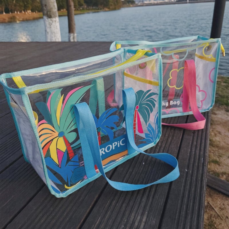 Torba za kupanje, kockasti oblik, PVC vodootporna za putovanja, model YQ4023
