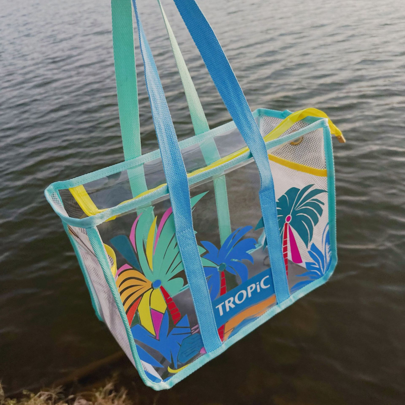 Torba za kupanje, kockasti oblik, PVC vodootporna za putovanja, model YQ4023