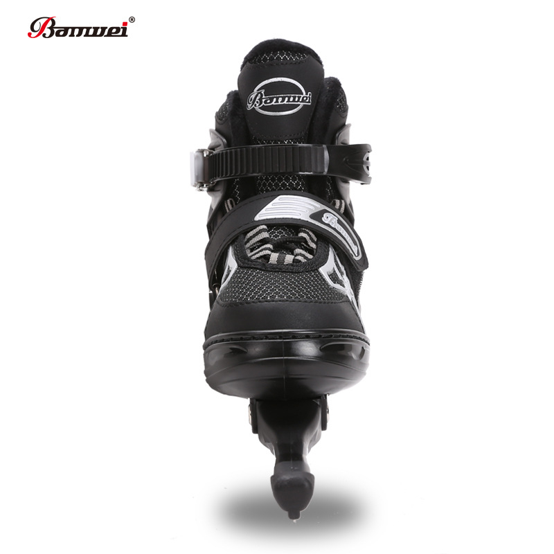 Műkorcsolyázó cipő – félpuha felsőrész, magas szilárdságú PE talp, magas szilárdságú rozsdamentes acél penge, Companion Wei márka