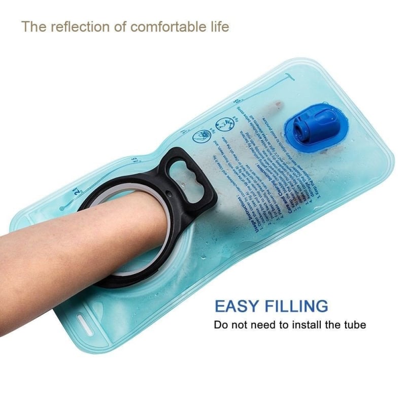 Εξωτερική Τσάντα Νερού 1,5 L PEVA – Ανεξάρτητο Δοχείο Νερού για Κατασκήνωση και Πεζοπορία