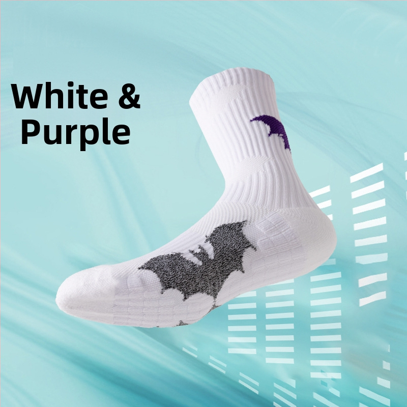 Basketbalové ponožky, priedušná sieťovina, froté spodná časť, stredná dĺžka, absorbujú pot