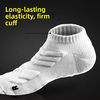 Pánske bežecké ponožky – Polyester-bavlna, značka Stable, krátke športové ponožky na maratón a basketbal