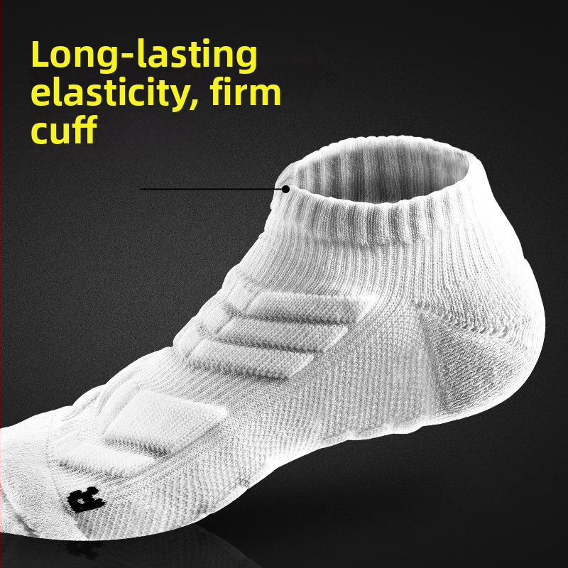 Pánske bežecké ponožky – Polyester-bavlna, značka Stable, krátke športové ponožky na maratón a basketbal