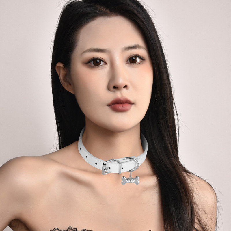 Choker od legure s palladijevim privjeskom, višeslojni Chopin lanac za žene