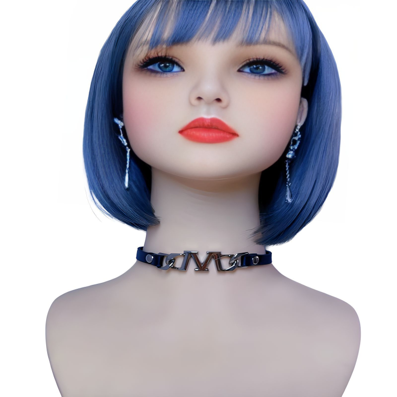 Колие с яка от сплав, текстов дизайн на висулката, унисекс, ключична верига, 20 g, Лято 2024