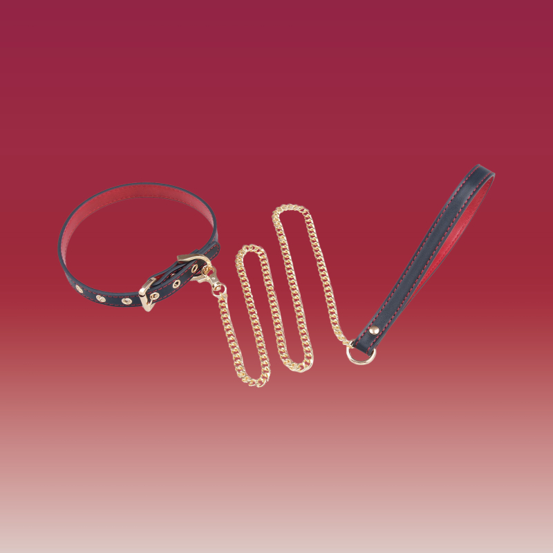 Choker колие An xuan, PU материал, оригинален дизайн, обиколка 31–40 см, висулка от сплав