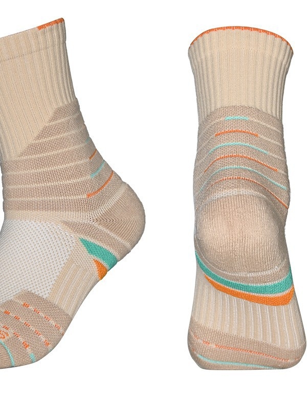 Férfi kosárlabda zokni, közép hosszú, vastag pamut, frottírozott talppal, elit magas szárú