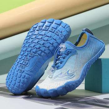 Παιδικά Παπούτσια Εσωτερικής Γυμναστικής – αναπνέουσα επάνω επιφάνεια από διχτυωτό ύφασμα, απορροφητικά κραδασμών, αντιολισθητική σόλα, unisex