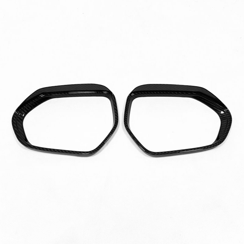 Capac oglindă retrovizoare pentru Toyota Sienta a zecea generație, cadru cu aspect fibră de carbon, marcă Hottop/Tanglian