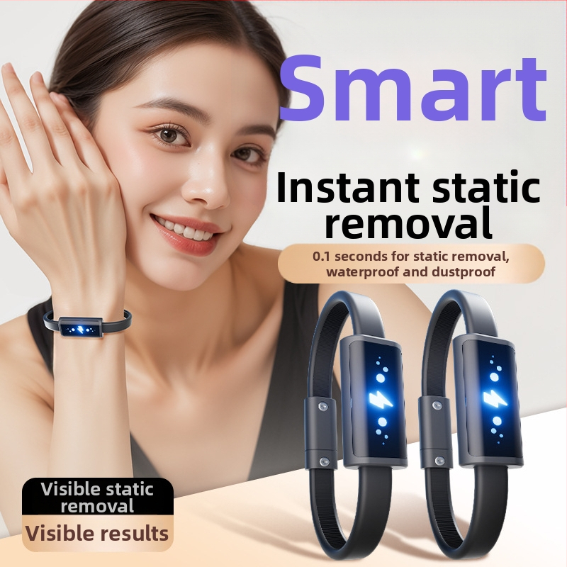Autowoel Športový zápästný náramok s AI inteligentným čipom, elektrostatickou technológiou, bezdrôtovým silikónovým dizajnom pre vonkajšie športy