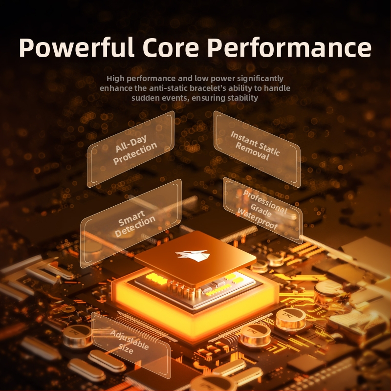 Autowoel Športový zápästný náramok s AI inteligentným čipom, elektrostatickou technológiou, bezdrôtovým silikónovým dizajnom pre vonkajšie športy