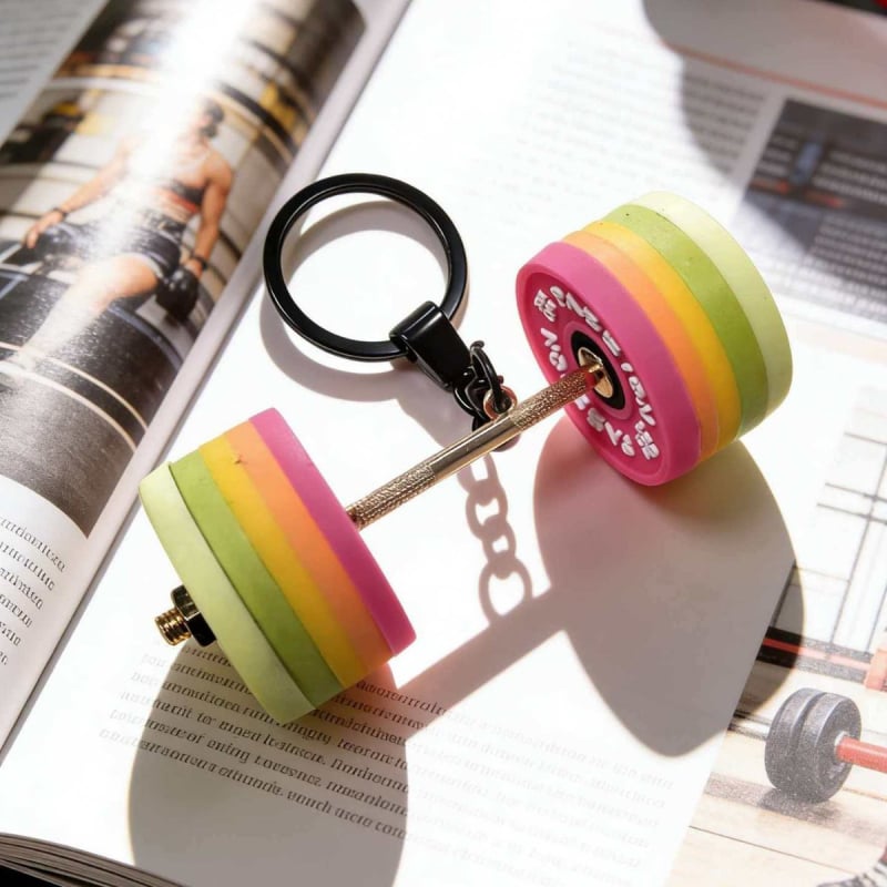 Κλειδοθήκη με Μπάρα και Μίνι Αλτήρας – Σύγχρονος Μινιμαλισμός, Υλικό: Μαλακό Κόλλα, Έτοιμο για Δώρο