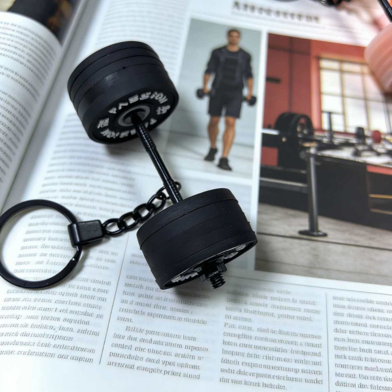 Κλειδοθήκη με Μπάρα και Μίνι Αλτήρας – Σύγχρονος Μινιμαλισμός, Υλικό: Μαλακό Κόλλα, Έτοιμο για Δώρο