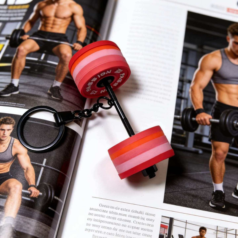 Κλειδοθήκη με Μπάρα και Μίνι Αλτήρας – Σύγχρονος Μινιμαλισμός, Υλικό: Μαλακό Κόλλα, Έτοιμο για Δώρο