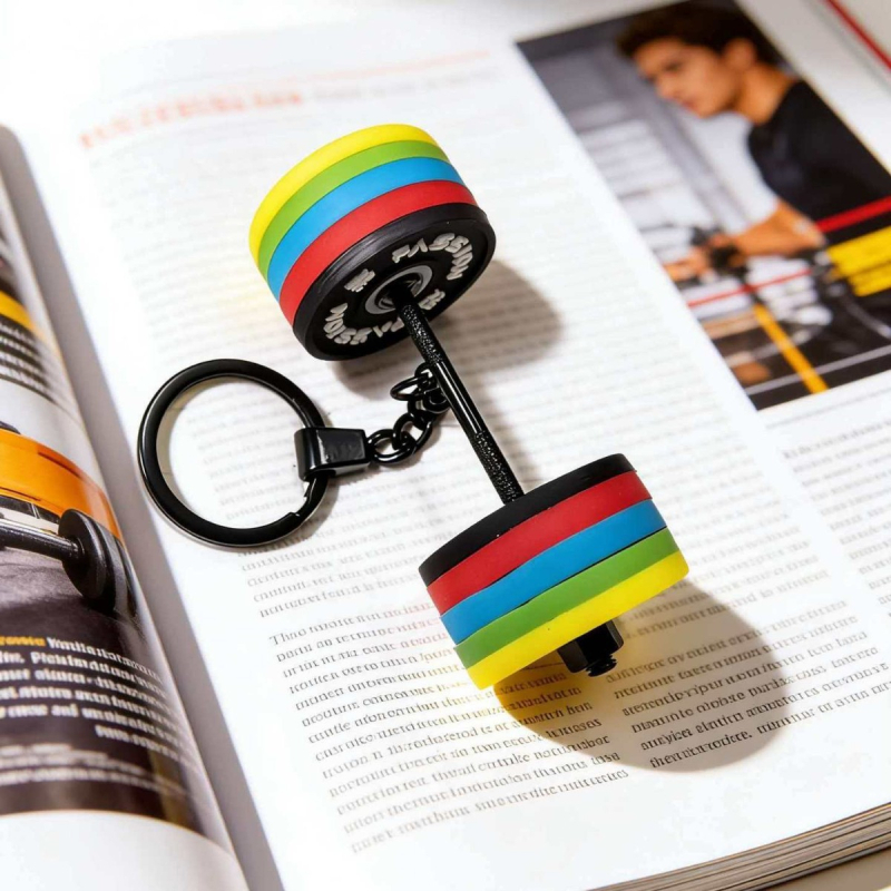 Κλειδοθήκη με Μπάρα και Μίνι Αλτήρας – Σύγχρονος Μινιμαλισμός, Υλικό: Μαλακό Κόλλα, Έτοιμο για Δώρο