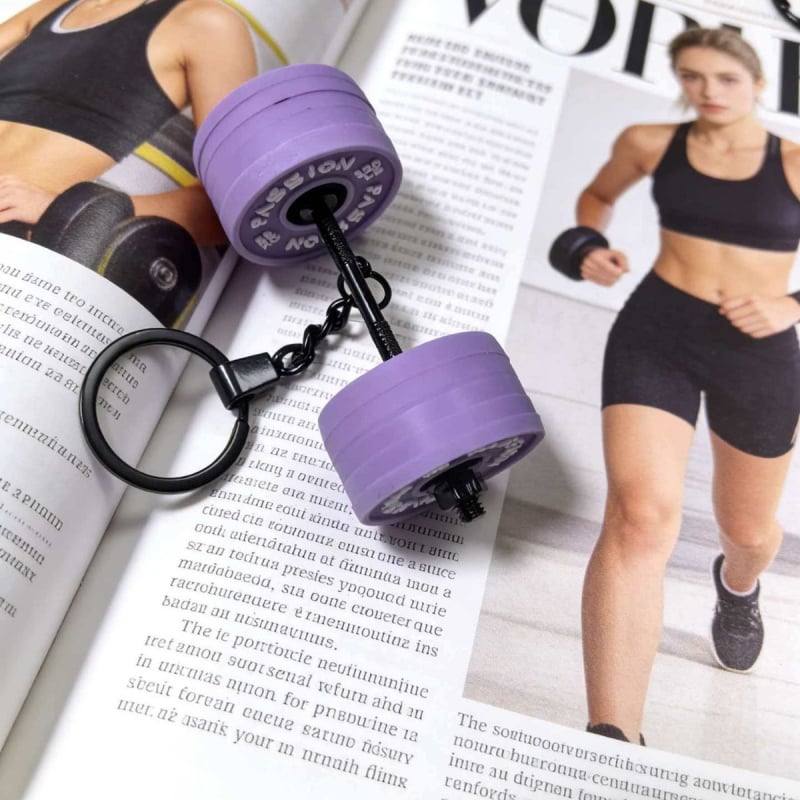 Κλειδοθήκη με Μπάρα και Μίνι Αλτήρας – Σύγχρονος Μινιμαλισμός, Υλικό: Μαλακό Κόλλα, Έτοιμο για Δώρο