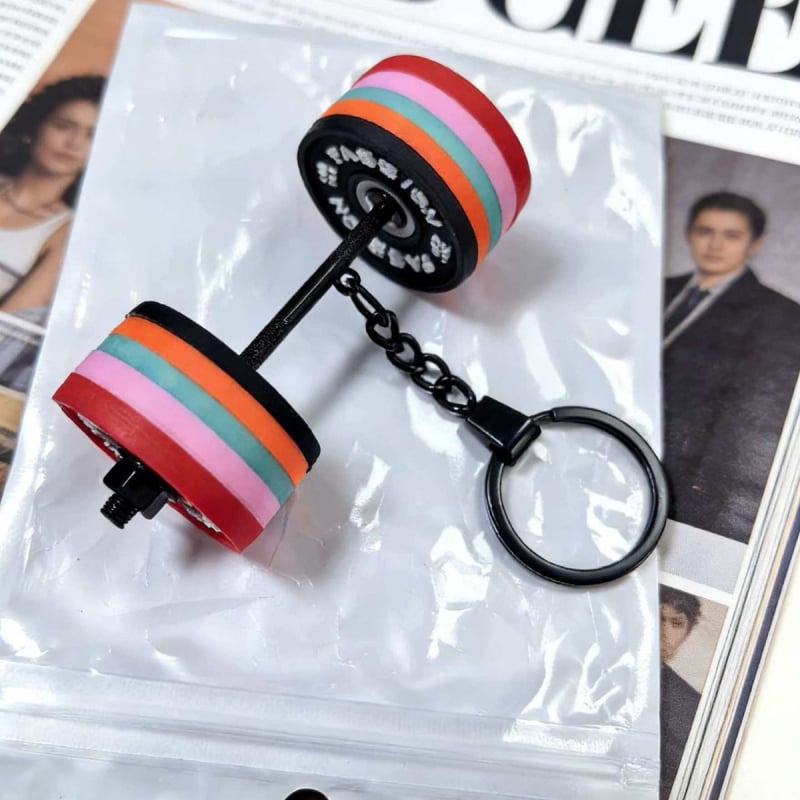 Κλειδοθήκη με Μπάρα και Μίνι Αλτήρας – Σύγχρονος Μινιμαλισμός, Υλικό: Μαλακό Κόλλα, Έτοιμο για Δώρο