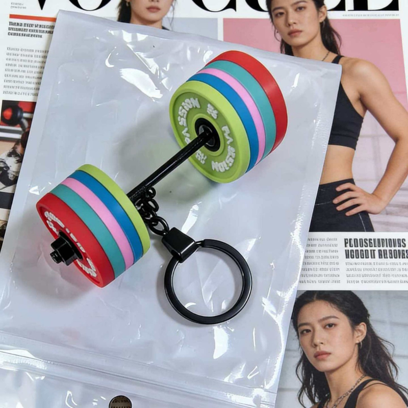 Κλειδοθήκη με Μπάρα και Μίνι Αλτήρας – Σύγχρονος Μινιμαλισμός, Υλικό: Μαλακό Κόλλα, Έτοιμο για Δώρο