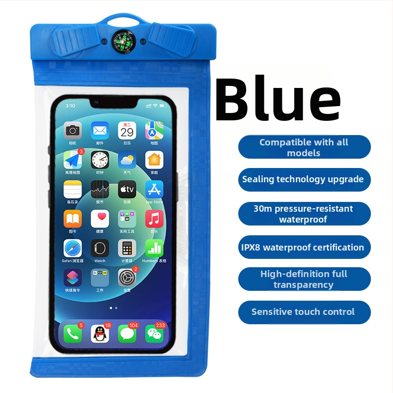 Vodootporna torbica za telefon oko vrata – za aktivnosti na otvorenom i plivanje, Materijal ABS+PVC, Marka Xing Star, Stil Fashion Leisure, Univerzalna kompatibilnost s telefonima