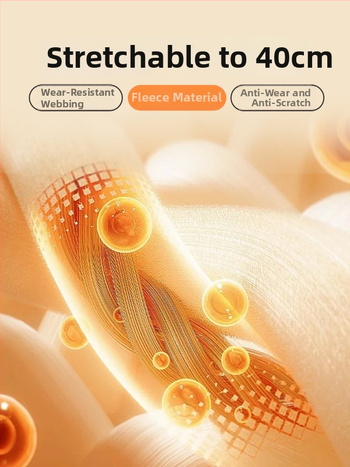 Ochranné návleky na ľadové topánky, štýl 302, MAKINO FOX — horná látka fleece, podrážka z webbingu, ochrana čepele