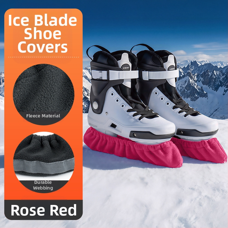 Ochranné návleky na ľadové topánky, štýl 302, MAKINO FOX — horná látka fleece, podrážka z webbingu, ochrana čepele
