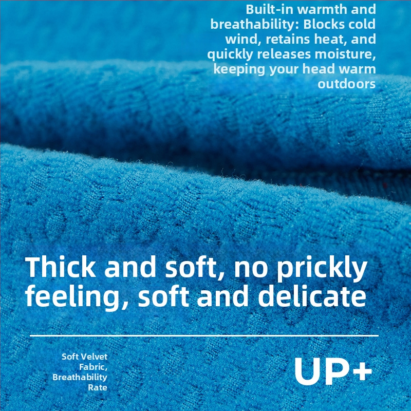 Спортна шапка за бягане – дишаща, пот абсорбираща, антистатична, флисово подплатена, ветроустойчива