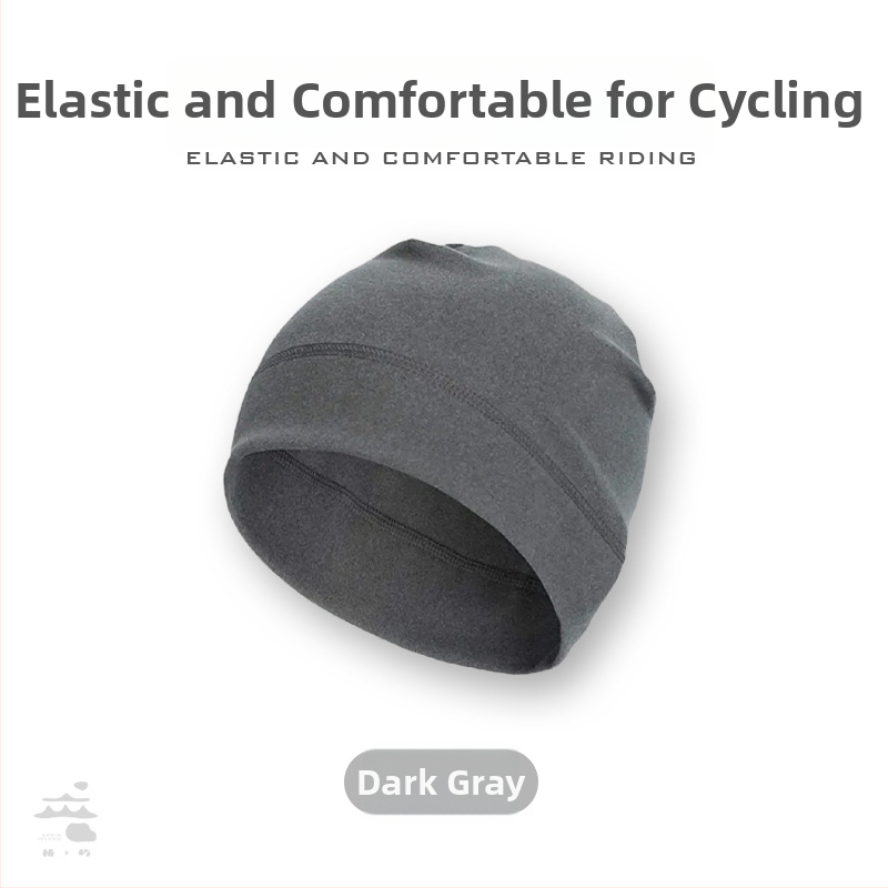 Športová čiapka pre vonkajšie zimné športy + vnútorná čiapka na prilbu (materiál: akrylové vlákno; unisex pre dospelých; možnosť potisku loga; vhodné pre jazdu na bicykli, beh a lyžovanie)