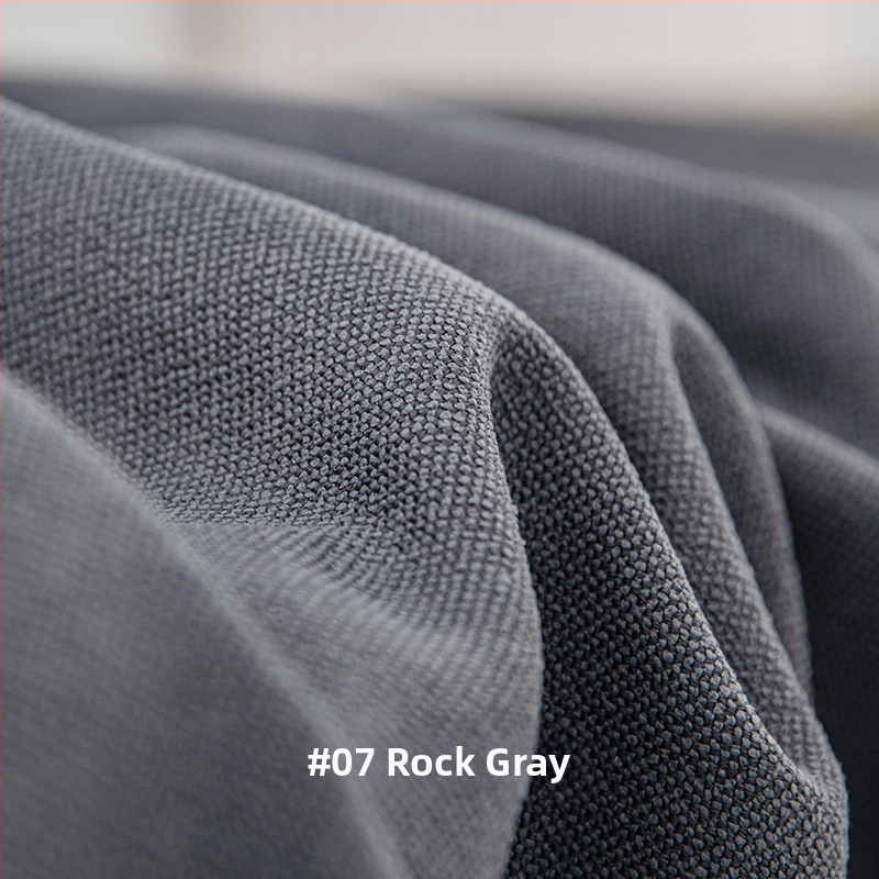 Záves na okno z bavlny a konope, vysoké zatienenie, moderný minimalistický japonský štýl pre obývaciu izbu a spálňu