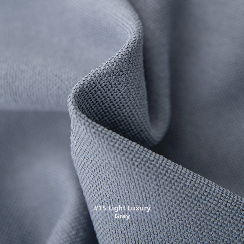 Záves na okno z bavlny a konope, vysoké zatienenie, moderný minimalistický japonský štýl pre obývaciu izbu a spálňu