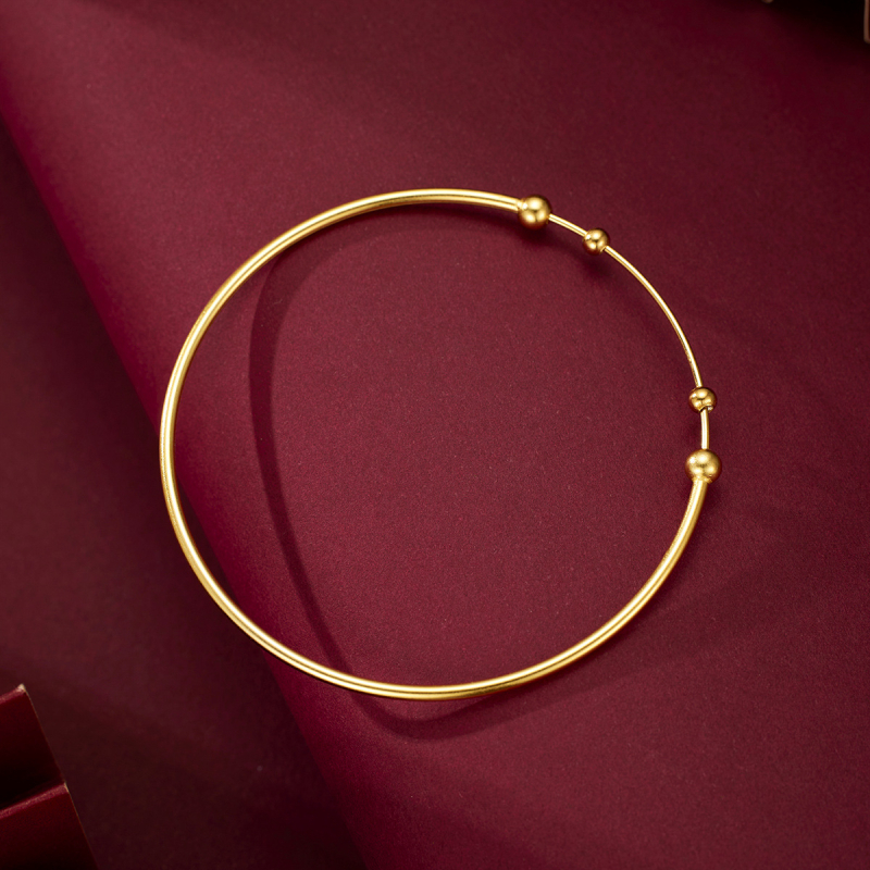 Brățară din argint S925, minimalistă pentru femei, design geometric, placare electrolitică, posibilitate de personalizare