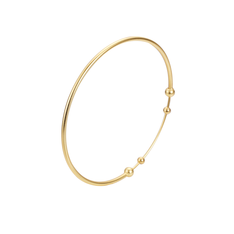 Brățară din argint S925, minimalistă pentru femei, design geometric, placare electrolitică, posibilitate de personalizare