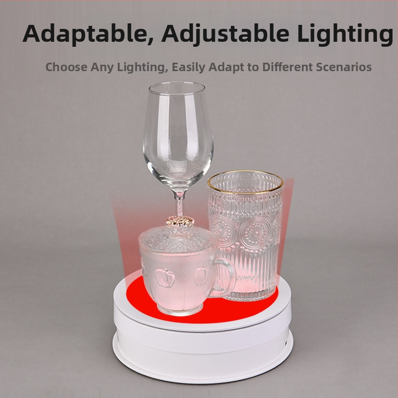 Stojan na zobrazenie výrobkov — ABS+PC, na fotografovanie výrobkov, hmotnosť 0,5 kg, značka Electric turntable