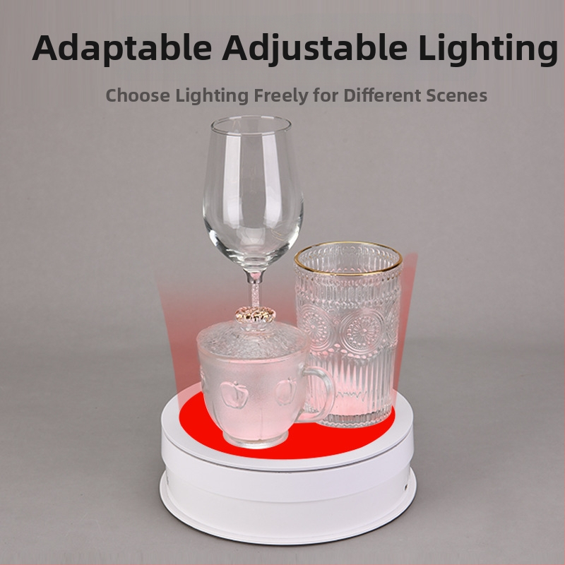 Stojan na zobrazenie výrobkov — ABS+PC, na fotografovanie výrobkov, hmotnosť 0,5 kg, značka Electric turntable