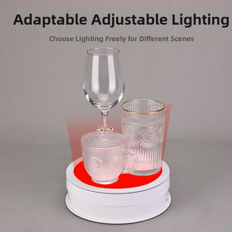 Stojan na zobrazenie výrobkov — ABS+PC, na fotografovanie výrobkov, hmotnosť 0,5 kg, značka Electric turntable