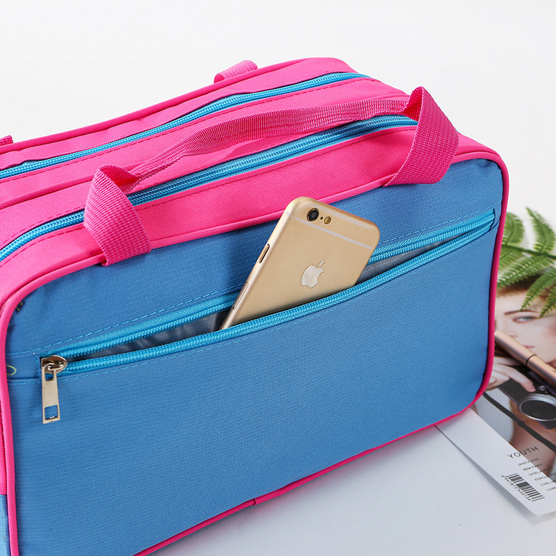 Torba za plivanje s odjeljkom suho/mokro, najlonski materijal, unisex dizajn, prilagodljiva, za plažu i vodene aktivnosti