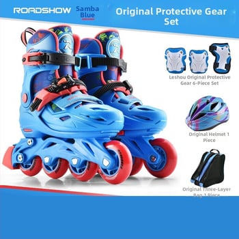 Gyerek görkorcsolya PU kerekekkel, egy soros kivitel, ROADSHOW/Le Xiu, uniszex