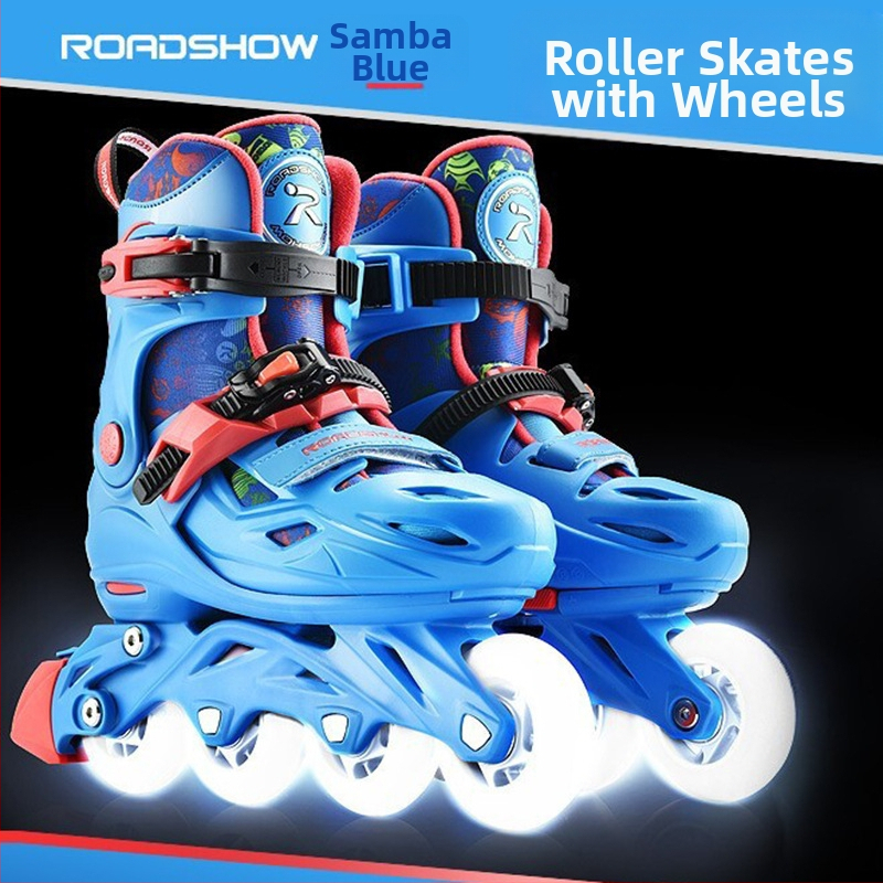 Gyerek görkorcsolya PU kerekekkel, egy soros kivitel, ROADSHOW/Le Xiu, uniszex