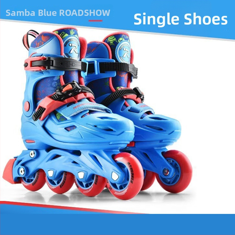 Gyerek görkorcsolya PU kerekekkel, egy soros kivitel, ROADSHOW/Le Xiu, uniszex