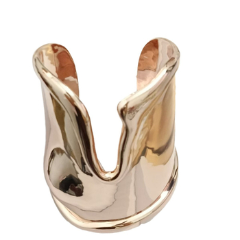 Brățară din argint, unisex, minimalistă, geometrică, placare electroplată