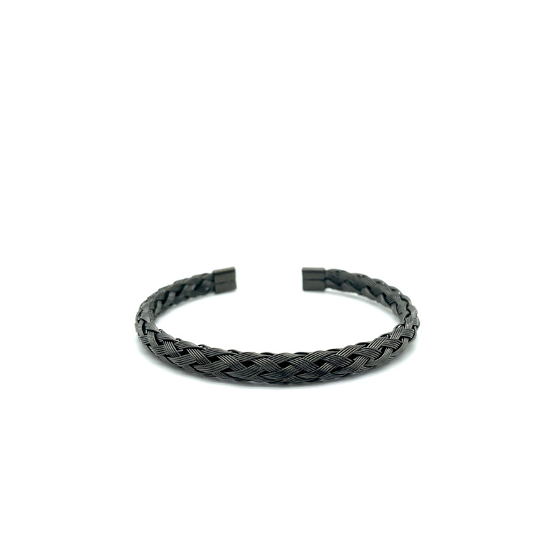 Гривна – титанов стомана, унисекс моден OL стил, геометричен дизайн, Garg