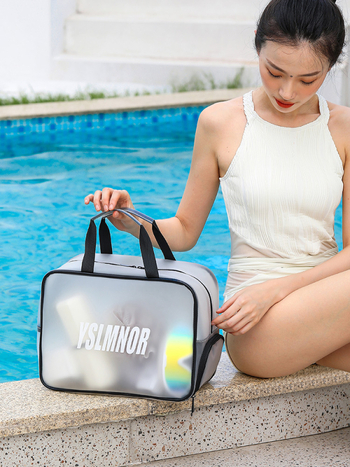 Sportska torba za plivanje s odjeljivanjem mokro/suho, TPU materijal, vodootporna, Travel Station, mogućnost prilagodbe