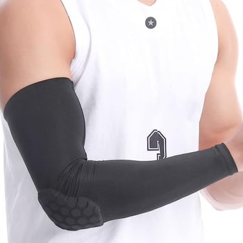 Könyökvédők – lélegző, ütközésvédő a kosárlabdához, nylon, felnőtteknek