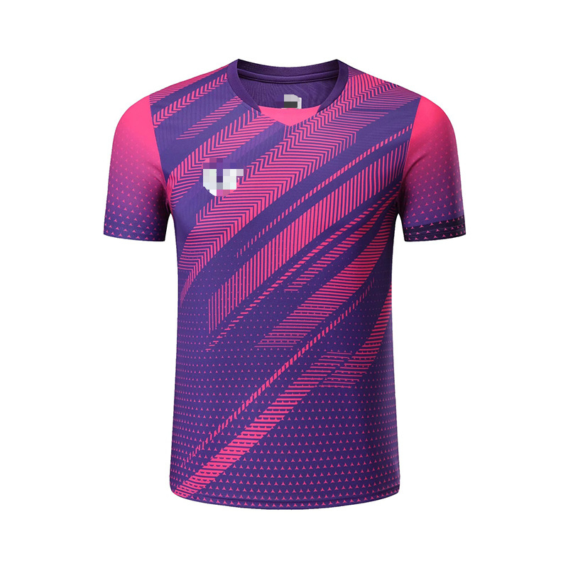 Set sportske odjeće za stolni tenis, unisex kratki rukav, brzo se suši, prozračan za trening i natjecanje, 100% poliester, podstava poliester, broj proizvoda 22013