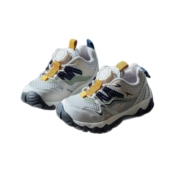 Gyerekeknek szóló sportcipők forgócsattal, ultrafiber felsőrész, légáteresztő mesh, gumi talp, uniszex 4–16 év