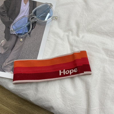 Копринена лента за глава със шал, корейски стил, сърцевидна форма, каре шарка, персонализирана